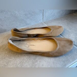 JESSICA SIMPSON Women’s Tan Ballet Flats Size 8